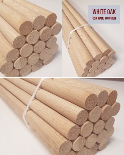 White Oak Dowels